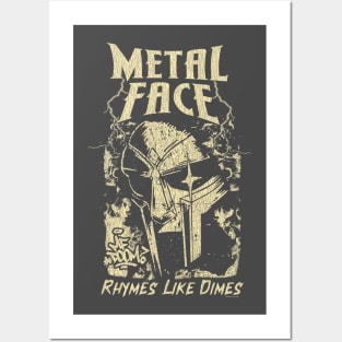 Vintage Bootleg Metal Face Cream Posters and Art